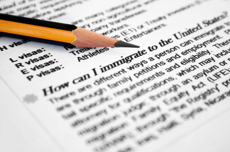 document translation needed for immigration